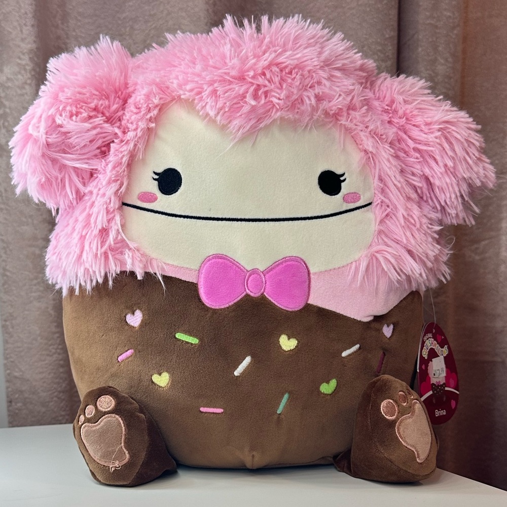 NWT Squishmallows Bigfoot Brina 12 inches